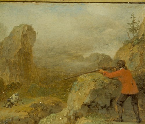 Hunting a Goat, 1650, Paulus Potter