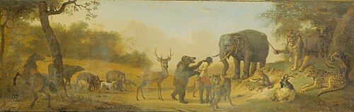 Hunter and Hounds being Judged, 1650, Paulus Potter