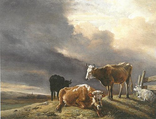 Cows and Sheep in a Meadow, 1647, Paulus Potter