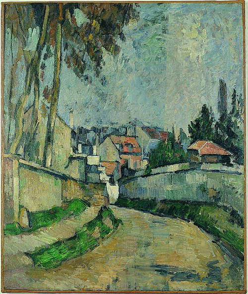 Maisons au bord d'une route II, 1881, Paul Cézanne