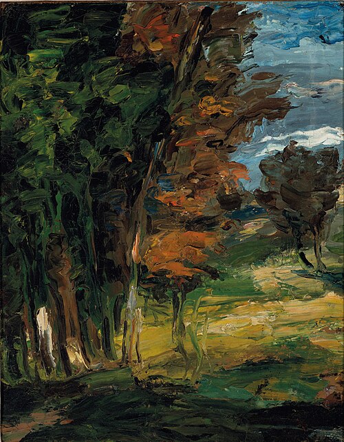 Landscape, 1863, Paul Cézanne