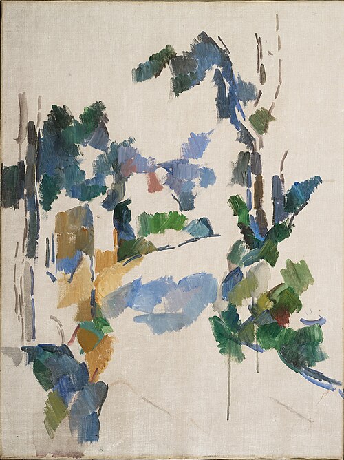 Study of Trees, 1904, Paul Cézanne