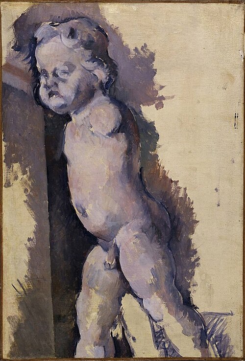 Cupidon en plâtre, 1894, Paul Cézanne