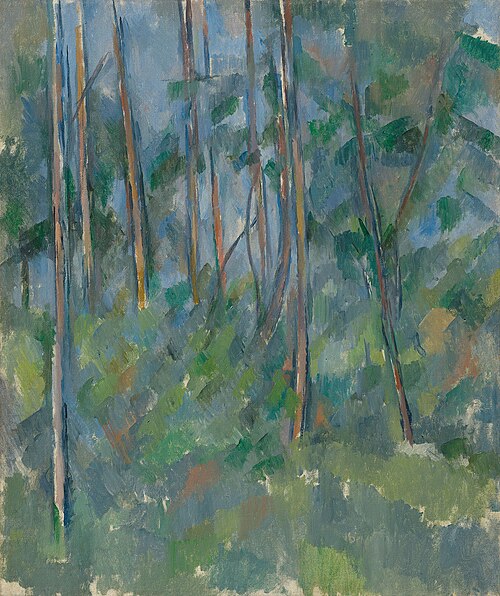 Sous-bois, 1897, Paul Cézanne