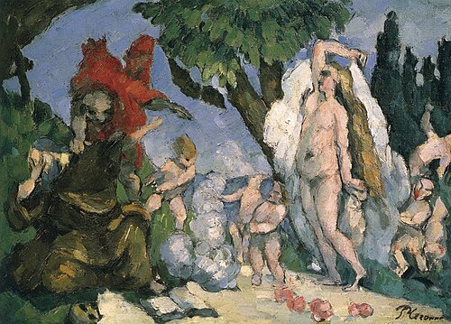 La Tentation de saint Antoine, 1874, Paul Cézanne