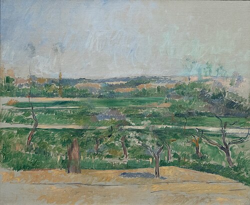 Paysage à Aix-en-Provence, 1879, Paul Cézanne