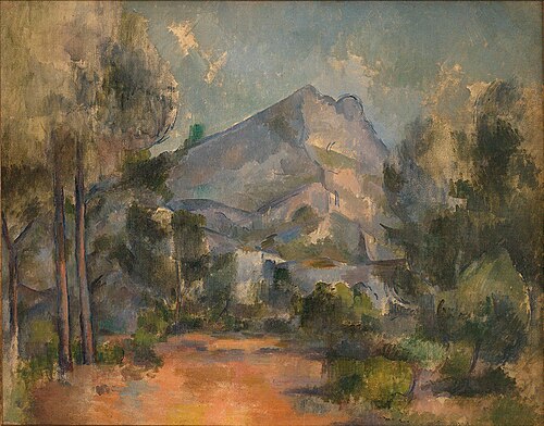 La Montagne Sainte-Victoire, 1897, Paul Cézanne