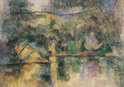 Les Reflets dans l'eau, , Paul Cézanne