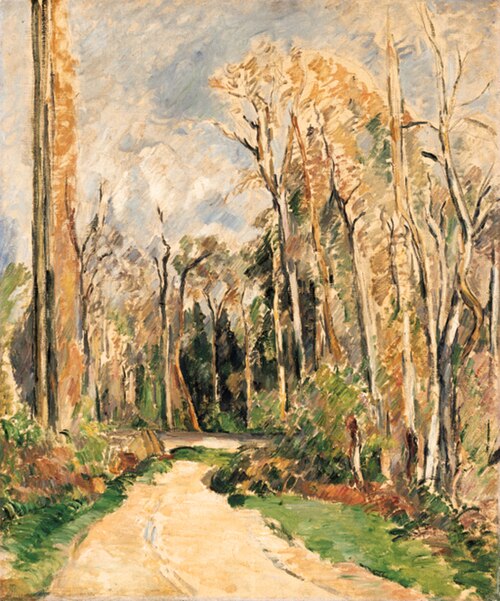 Chemin à l'entrée de la forêt, 1879, Paul Cézanne