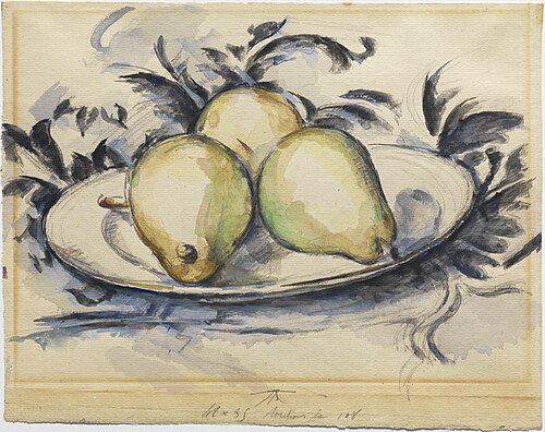 Trois poires, 1889, Paul Cézanne