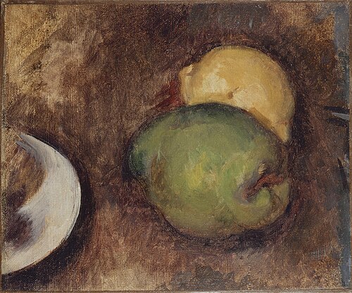 Deux fruits, , Paul Cézanne