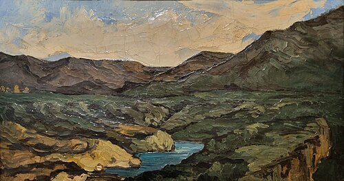 Paysage, 1866, Paul Cézanne