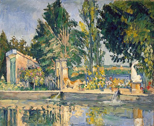Le Bassin du Jas de Bouffan, 1876, Paul Cézanne