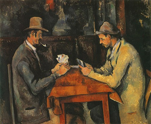 Les Joueurs de cartes, 1893, Paul Cézanne