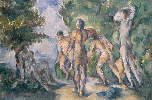 Baigneurs, 1892, Paul Cézanne