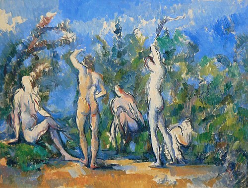 Baigneurs, 1902, Paul Cézanne