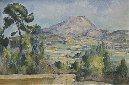 La Montagne Sainte-Victoire, 1890, Paul Cézanne