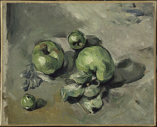 Pommes vertes, 1873, Paul Cézanne