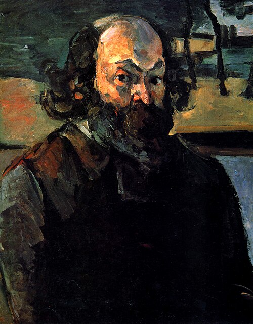Portrait de l'artist, 1875, Paul Cézanne