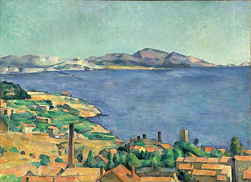 Le golfe de Marseille vu de l'Estaque, 1885, Paul Cézanne
