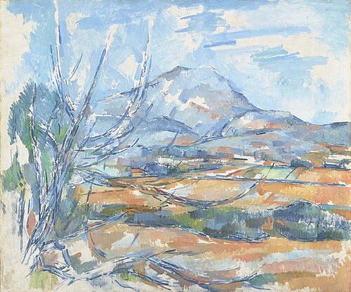 La Montagne Sainte-Victoire, 1890, Paul Cézanne