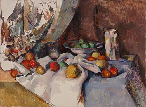 Nature morte aux pommes, 1895, Paul Cézanne