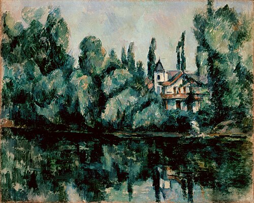 Bords de Marne, 1888, Paul Cézanne