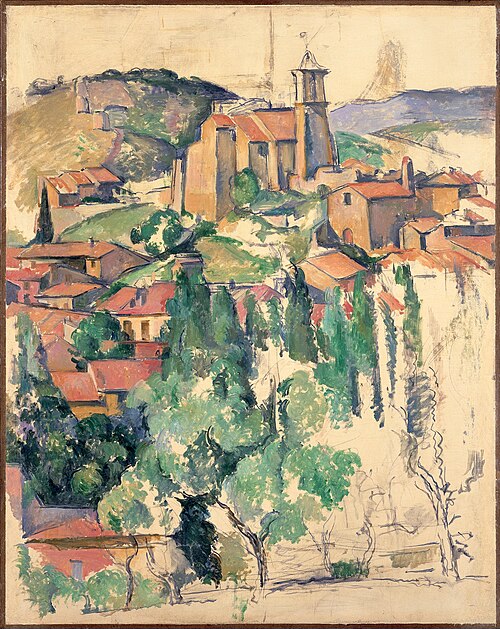 Le Village de Gardanne, 1885, Paul Cézanne