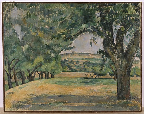 Environs du Jas de Bouffan, 1885, Paul Cézanne