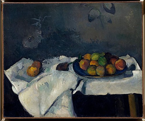 Assiette de pêches, 1879, Paul Cézanne