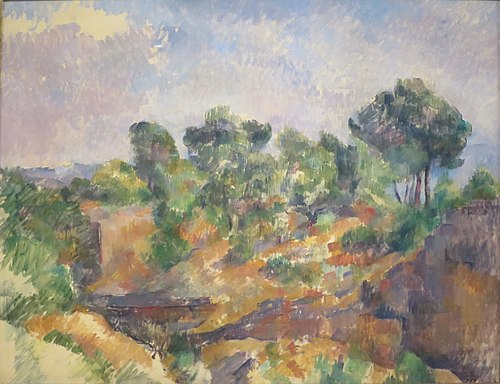 Bibémus, 1894, Paul Cézanne