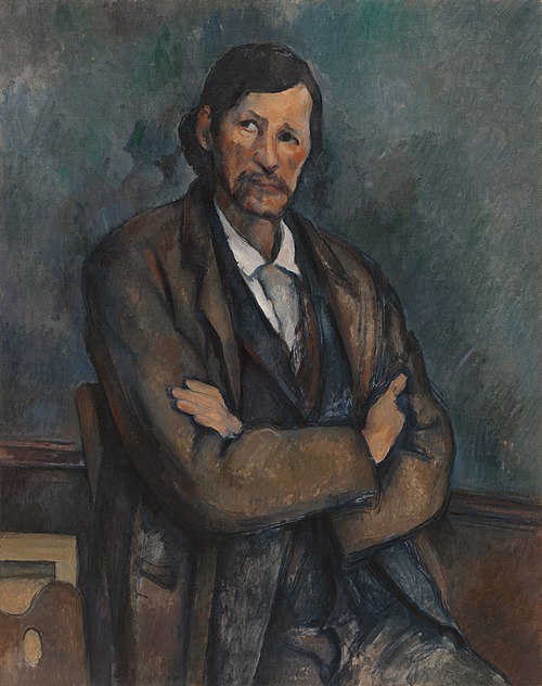 Homme aux bras croisés, 1899, Paul Cézanne