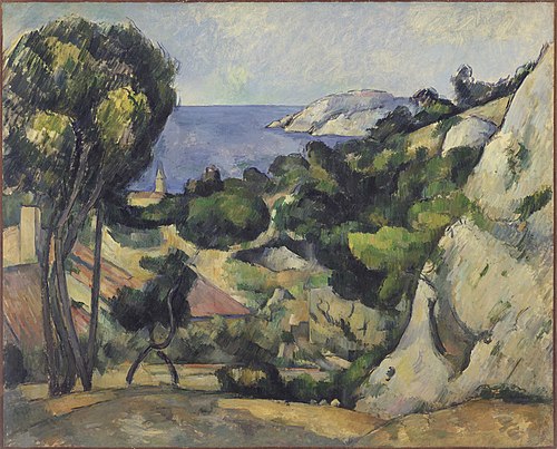 L'Estaque, 1880, Paul Cézanne
