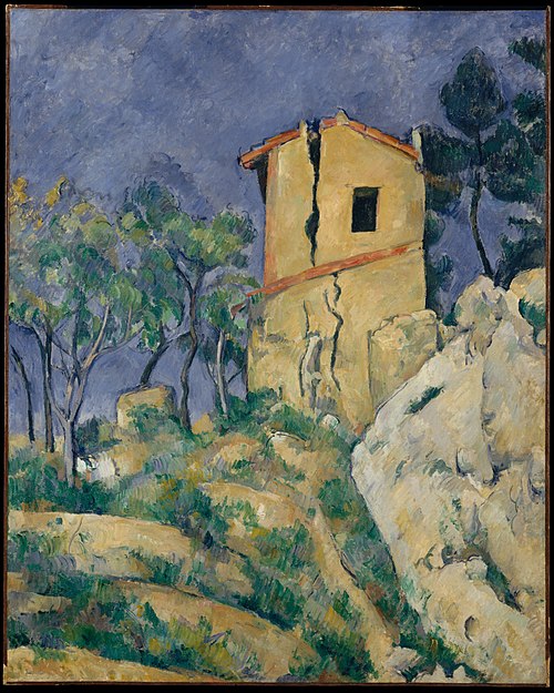 La Maison lézardée, 1892, Paul Cézanne
