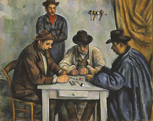 Les joueurs de cartes, 1891, Paul Cézanne