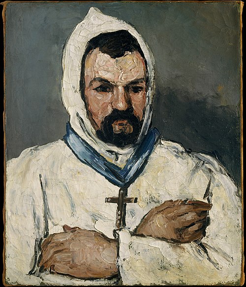 Portrait d'un moine, 1866, Paul Cézanne
