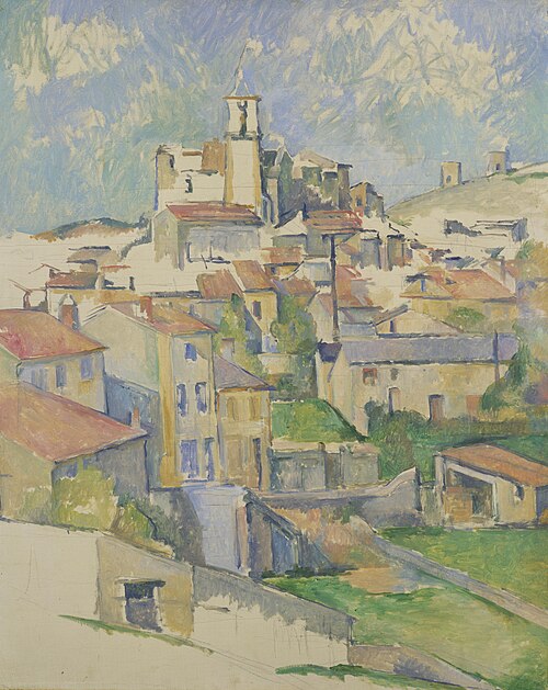 Gardanne (vue verticale), 1885, Paul Cézanne
