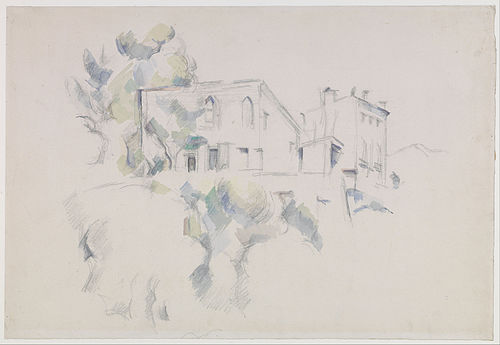 Le Château Noir, 1880, Paul Cézanne