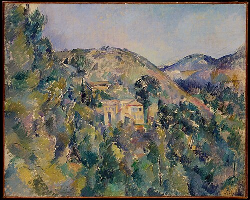 La Colline des Pauvres près du Château Noir, avec vue sur Saint-Joseph, 1880, Paul Cézanne