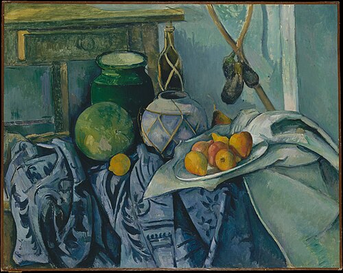 Nature morte aux aubergines, 1893, Paul Cézanne