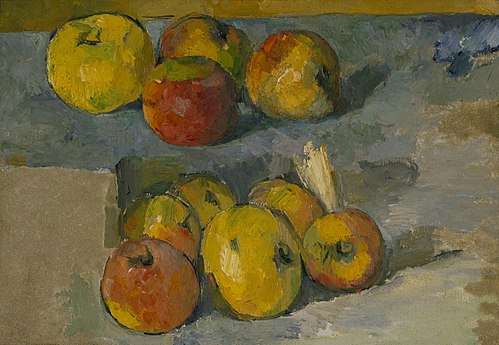 Quelques pommes, 1878, Paul Cézanne