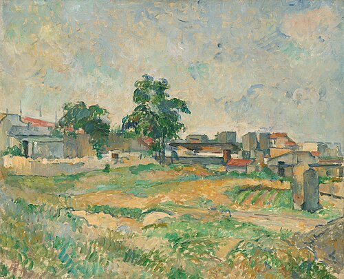 Paysage, 1876, Paul Cézanne