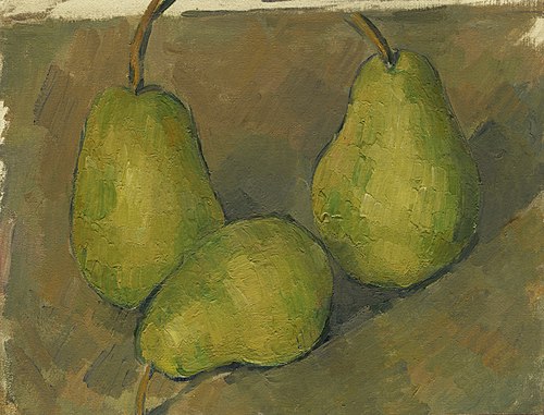 Trois poires, 1878, Paul Cézanne
