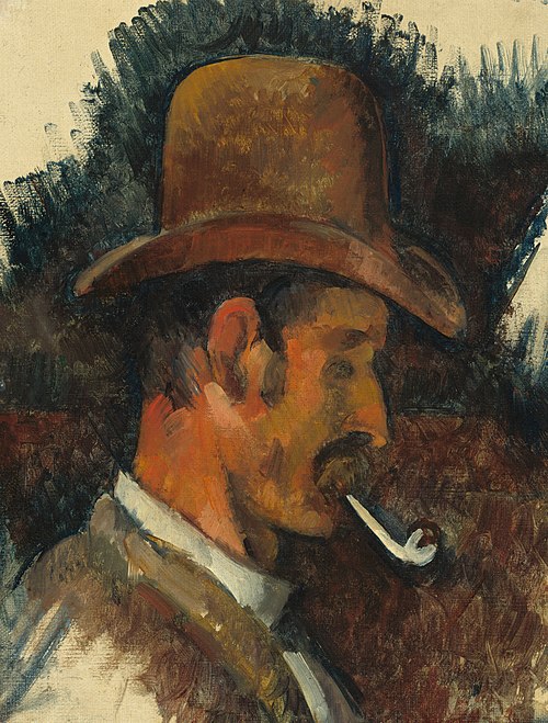 L'Homme à la pipe, 1892, Paul Cézanne