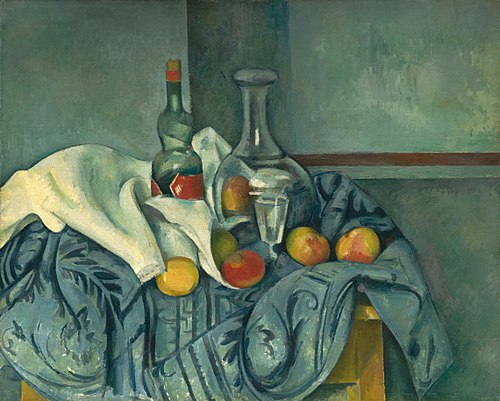 La Bouteille de menthe poivrée, 1893, Paul Cézanne