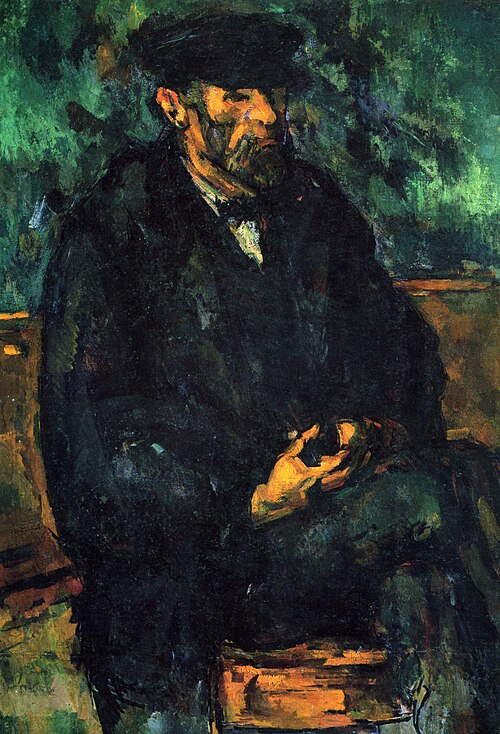 Le jardinier Vallier, 1906, Paul Cézanne