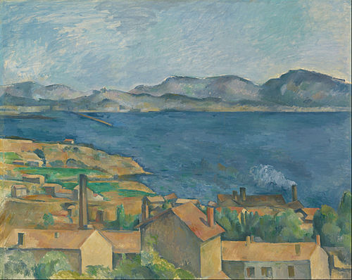 Le Golfe de Marseille vu de l'Estaque, 1885, Paul Cézanne