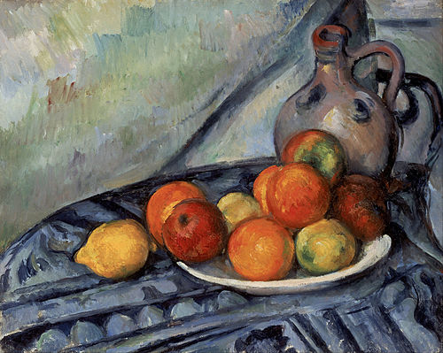 Fruits et cruchon, 1890, Paul Cézanne