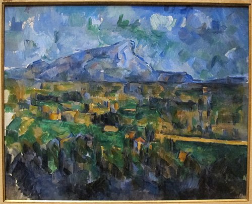 La Montagne Sainte-Victoire vue des Lauves, 1902, Paul Cézanne