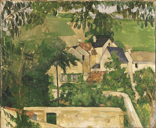 Le Quartier du Four à Auvers-sur-Oise, 1873, Paul Cézanne